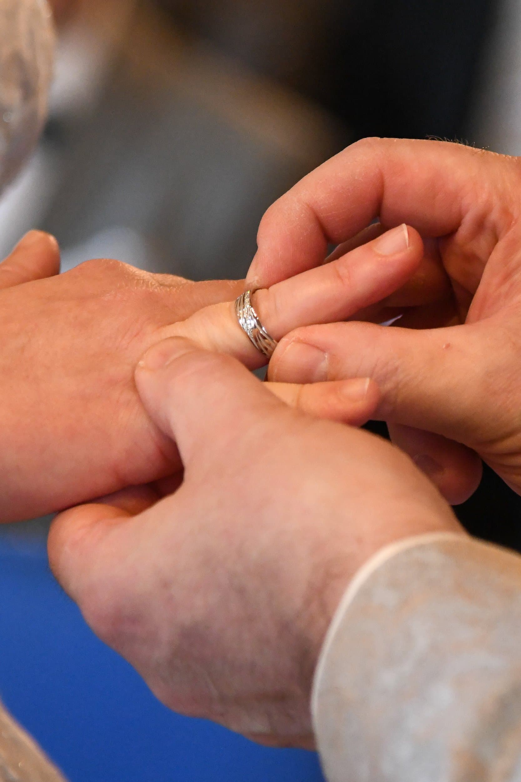 Romantisches Paarportrait in der Altstadt